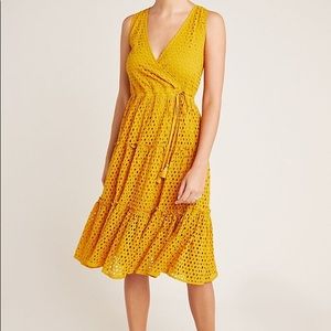 Anthropologie Frye Nuri eyelet dress